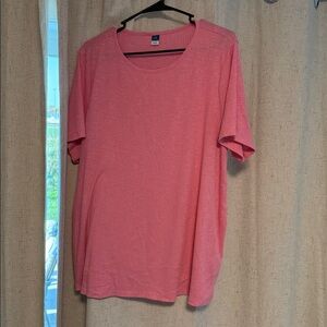 Old Navy Luxe Sheer Pink Top